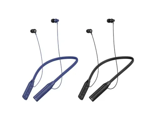Навушники бездротові HOCO ES62 Plus Pretty neck-hang BT earphones Black mag-6942007671781152122