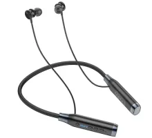 Навушники бездротові HOCO ES62 Pretty neck-hang BT earphones Чорні mag-6931474770738146146
