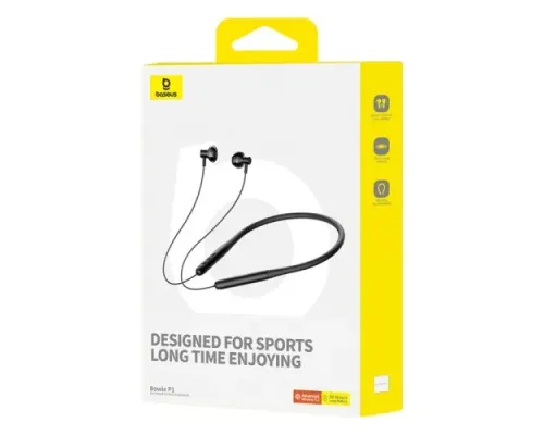 Навушники Baseus Bowie P1 Neckband Wireless Earphones Black A00025800113-Z1 mag-6932172645762145710