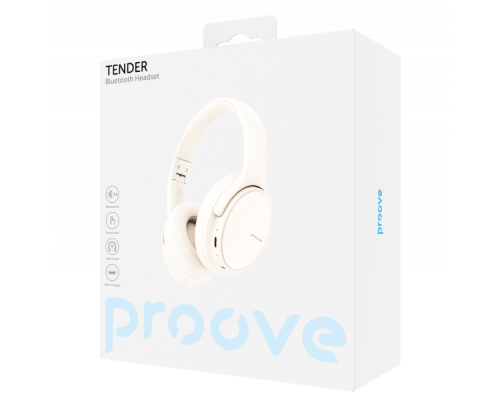 Навушники bluetooth Proove Tender beige PLS-00-00112603