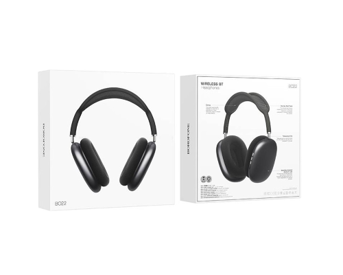 Навушники bluetooth Borofone BO22 space gray PLS-00-00161975