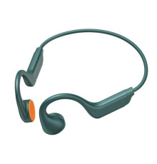 Блютуз навушники XO BD1 Jade Pearl Light Bone Conduction Bluetooth Earphones Синьо-поморанчеві mag-692068085182919133