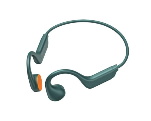 Блютуз навушники XO BD1 Jade Pearl Light Bone Conduction Bluetooth Earphones Синьо-поморанчеві mag-692068085182919133