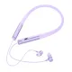Навушники бездротові HOCO ES71 Platinum neck-mounted BT headset Purple mag-6942007627467144195