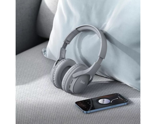 Навушники bluetooth Hoco W40 gray PLS-00-00116950