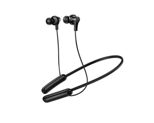 Навушники бездротові HOCO ES75 Niya neck-hanging BT headset Black mag-6942007654524154145