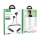 Навушники бездротові HOCO ES75 Niya neck-hanging BT headset Black mag-6942007654524154145