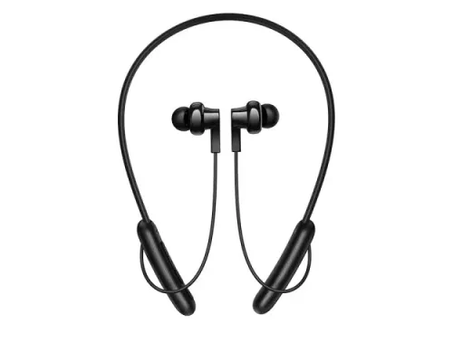 Навушники бездротові HOCO ES75 Niya neck-hanging BT headset Black mag-6942007654524154145