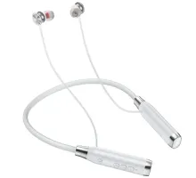 Навушники бездротові HOCO ES62 Pretty neck-hang BT earphones сірі mag-6931474770745145599