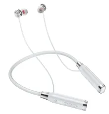 Навушники бездротові HOCO ES62 Pretty neck-hang BT earphones сірі mag-6931474770745145599