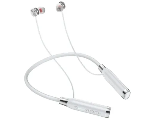 Навушники бездротові HOCO ES62 Pretty neck-hang BT earphones сірі mag-6931474770745145599