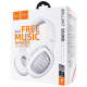 Навушники bluetooth Hoco W23 Brilliant Sound white PLS-00-00116946