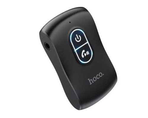 Bluetooth ресивер HOCO E73 Pro Journey AUX BT audio receiver/transmitter Black Star (6931474783752)