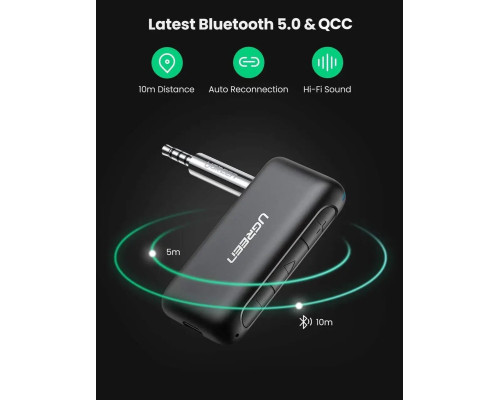 Bluetooth-ресивер UGREEN CM276 Bluetooth 5.0 Receiver Audio Adapter(UGR-70303) (UGR-70303)