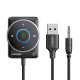 Bluetooth-ресивер UGREEN CM723 Bluetooth Receiver Audio Adapter Black (UGR-35002)