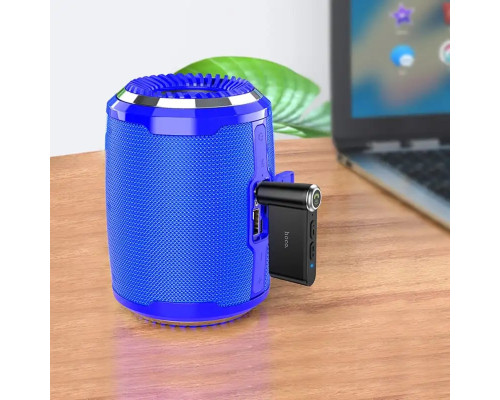 Bluetooth-ресивер HOCO E58 Magic music car AUX BT receiver Black (6931474748768)