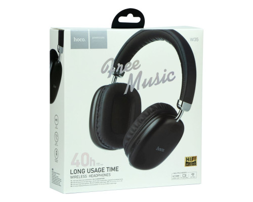 Бездротова Стерео Гарнітура Hoco W35 мятая упаковка Колір Сталевий 2020000343820