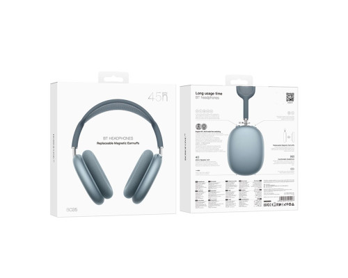 Бездротова Стерео Гарнітура Borofone BO35 Колір Синій 6941991121227 ma37931_3665286