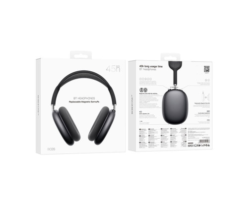 Бездротова Стерео Гарнітура Borofone BO35 Колір Синій 6941991121227 ma37931_3665286