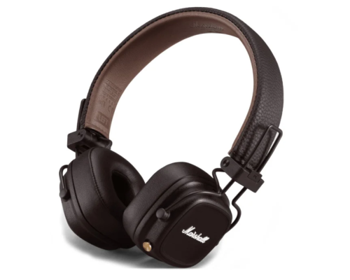 Блютуз Стерео Гарнітура Marshall Major IV Original series 1:1 (чіп Jerry) Колір Чорний 7340055379458