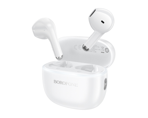 Бездротова Стерео Гарнітура Borofone FQ11 Колір Білий 6941991121456 ma37712_3663990