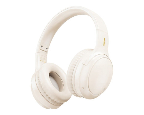 Бездротова Стерео Гарнітура Remax RB-605HB Колір Бежевий 6954851235569