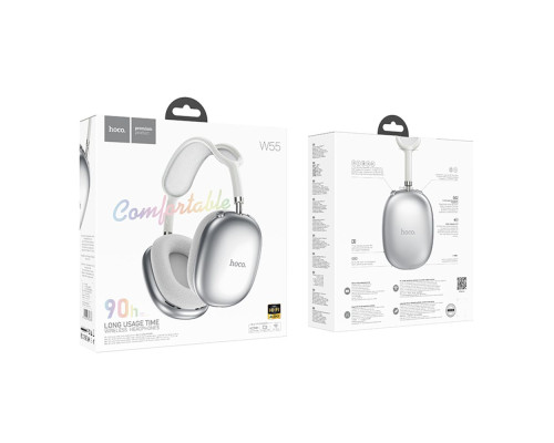 Бездротова Стерео Гарнітура Hoco W55 Колір Сталевий 6942007632676 ma37655_3663768