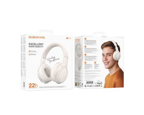 Бездротова Стерео Гарнітура Borofone BO29 Колір Чорний 6941991116032 ma38435_3748623