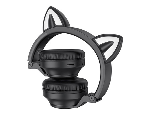 Бездротова Стерео Гарнітура Borofone BO18 Cat Ear Колір Білий 6974443384956 ma28705_3663130