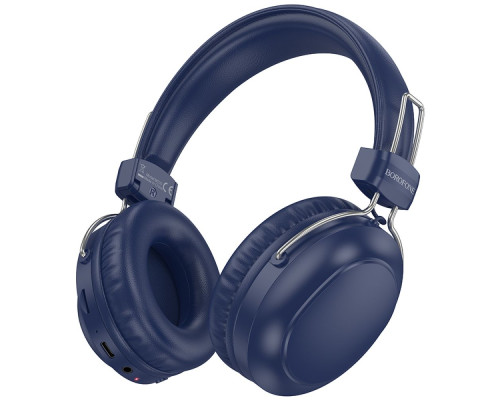 Бездротова Стерео Гарнітура Borofone BO33 Колір Синій 6941991120107 ma37648_3663757