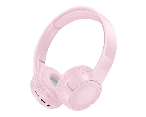 Бездротова Стерео Гарнітура Borofone BO32 Колір Рожевий 6941991118753 ma37647_3663752