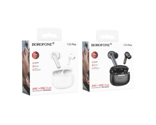 Бездротова Стерео Гарнітура Borofone FQ9 Plus Колір Білий 6941991122484 ma37864_3664944