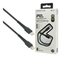 Кабель BOROFONE BU21 Dragon PD USB-C to Lightning 1.2m Black NBB-115871