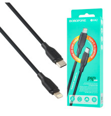 Кабель BOROFONE BX42 Encore USB-C to Lightning, 1m 3A Black NBB-115915