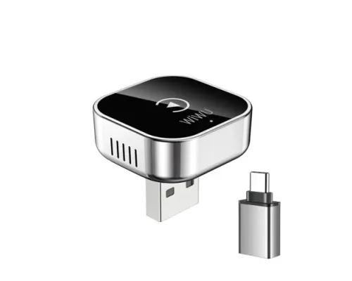 Автомобільний CarPlay WiWU Wi-CP003 CarPlay Adapter Silver mag-6976975619643153589