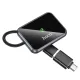 Автомобільний бездротовий адаптер HOCO HU1 Way car wireless CarPlay adapter metal grey mag-6942007623674145537
