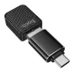 Автомобільний бездротовий адаптер HOCO HU3 Tony car wireless CarPlay adapter Black mag-6942007673310153723