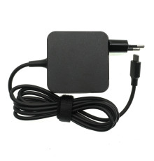 Блок живлення для ноутбука ASUS USB-C 45W, Type-C, 20V 2.25A, квадратний, адаптер+перехідник, Black NBB-102838