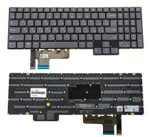 Клавіатура для ноутбука LENOVO (S7-15 series), rus, black, без фрейму, підсвічування клавіш (RGB) NBB-120698