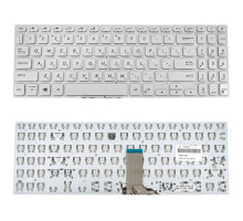 Клавіатура для ноутбука ASUS (X530 series) rus, silver, без кадру NBB-124565