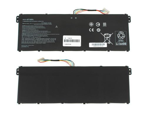 Батарея для ноутбука ACER AP19B5L (Aspire 5 A514-53, A514-53G) 15.42 3400mAh 52Wh Black (KT.00405.010) NBB-124618