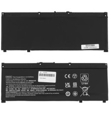 Батарея для ноутбука HP SR03XL (Pavilion Gaming 15-CX, 17-CD) 11.55V 4550mAh 52.5Wh Black (HSTNN-IB8L) NBB-124835