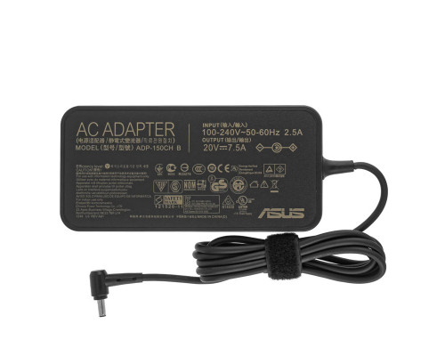 Орігинальний БЖ для ноутбука ASUS 20V, 7.5A, 150W, 4.5*3.0мм-PIN, black (без кабеля!)