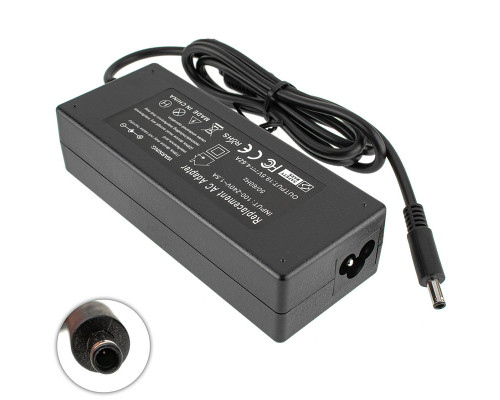 Блок живлення для ноутбука DELL 19.5V, 4.62A, 90W, 4.5*3.0-PIN, (Replacement AC Adapter) black (без кабелю !) NBB-133785