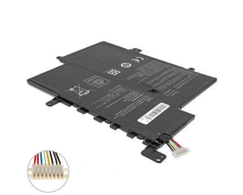 Батарея для ноутбука ASUS C21N1629 (EeeBook E203NA, E203MA, R207NA series) 7.6V 3800mAh 28Wh Black NBB-133823