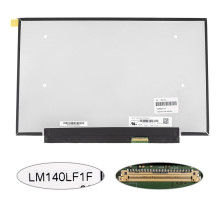 Матрица 14.0" LM140LF1F02 (1920*1080, 40pin(eDP, 144Hz, IPS, 300cd/m2), LED, SLIM (без планок и ушек), матовые, разъем справа внизу) для ноутбука NBB-134144