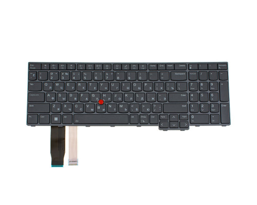 Клавіатура для ноутбука LENOVO (ThinkPad:T16, P16s Gen 1) rus, black, подсветка клавиш NBB-137270