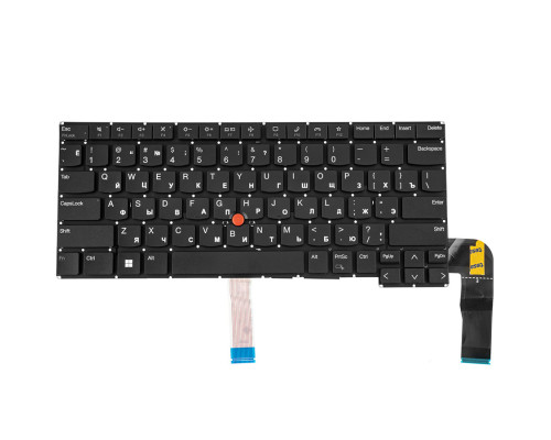 Клавіатура для ноутбука LENOVO (ThinkPad: E14 Gen 5) rus, black, без фрейму NBB-137300