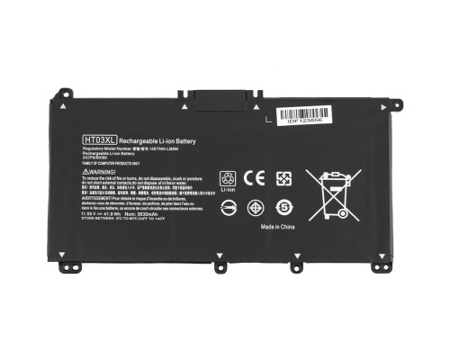 Батарея для ноутбука HP HT03XL (Pavilion 14-CE, 15-DA, 15-CW, 17-CA series) 11.55V 41.9Wh Black NBB-139793