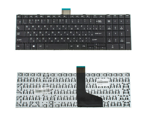 Клавіатура для ноутбука TOSHIBA (C850, C855, C870, C875) rus, black NBB-38180